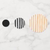 名前をカスタムするハローウィンパーティデコーキュート幽霊 コンフェッティ (裏面)