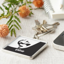 名前をカスタムするハローブラックアンドホワイトゴルフ