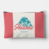 名前をカスタムするハワイ アクセサリーポーチ (裏面)