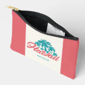 名前をカスタムするハワイ アクセサリーポーチ (見開き)