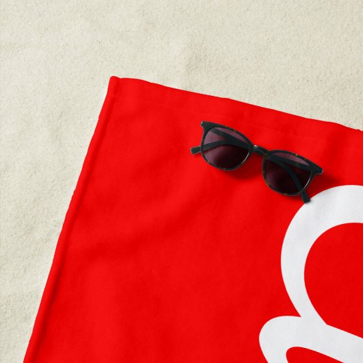 名前をカスタムするバケーションプールパーソナライズされた誕生日 ビーチタオル (インサイチュ)