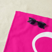 名前をカスタムするバケーション誕生日パーソナライズされたプール ビーチタオル (インサイチュ)