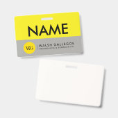 名前をカスタムするバッジ バッジ (表裏)