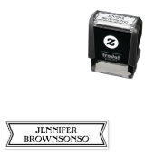 名前をカスタムするバナー セルフインキングスタンプ (インサイチュ)