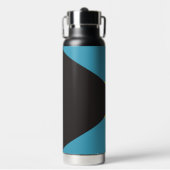 名前をカスタムするバハマ国旗 ウォーターボトル (正面)