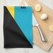 名前をカスタムするバハマ キッチンタオル (四つ折り)