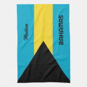 名前をカスタムするバハマ キッチンタオル (縦)