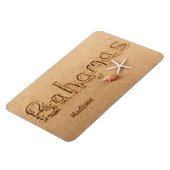 名前をカスタムするバハマ マグネット (左側)