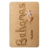 名前をカスタムするバハマ マグネット (縦)