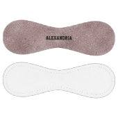 名前をカスタムするバラ金ゴールドグリッター輝箔 ソフトボール (パネル)