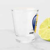 名前をカスタムするバルバドスラブ ショットグラス (左)