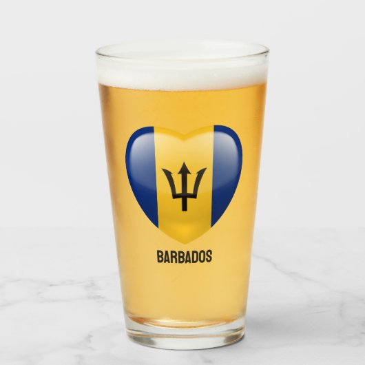 名前をカスタムするバルバドスラブ タンブラーグラス (ドリンク正面)