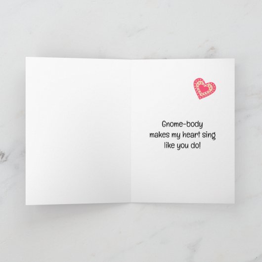 名前をカスタムするバレンタインデーのかわいい格言とレッドローズ カード (内部)
