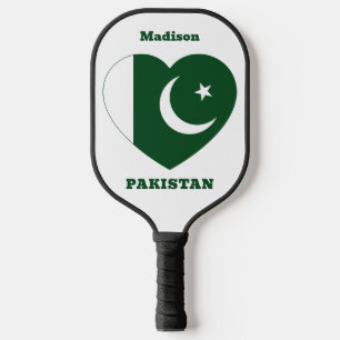名前をカスタムするパキスタン ピックルボールラケット