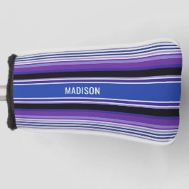 名前をカスタムするパタストライプーンのパターカバー ゴルフヘッドカバー