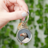 名前をカスタムするパフィンキーチェーン キーホルダー (手)
