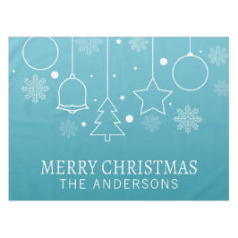 名前をカスタムするパーソナライズされたクリスマス |テーブルクロス テーブルクロス