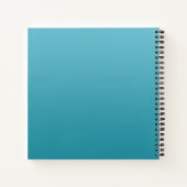 名前をカスタムするパーソナライズされたクリスマス |ノートブック ノートブック (裏面)