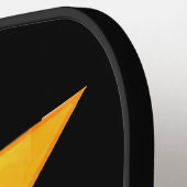 名前をカスタムするパーソナライズされたパドル、Bolt of Lighteni ピックルボールラケット (左詳細)