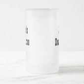 名前をカスタムするパーソナライズされたビール時間曇りマグギフト フロストグラスビールジョッキ (中央)