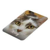 名前をカスタムするパーソナライズされた写真 マグネット (左側)