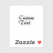 名前をカスタムするパーソナライズされた文字 シール (シート)