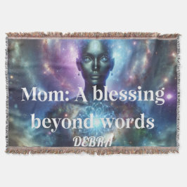 名前をカスタムするパーソナライズされた毛布 スローブランケット