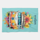 名前をカスタムするヒッパイバン キッチンタオル (横)