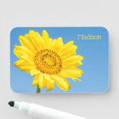 名前をカスタムするヒマワリ 名札 (インサイチュ)