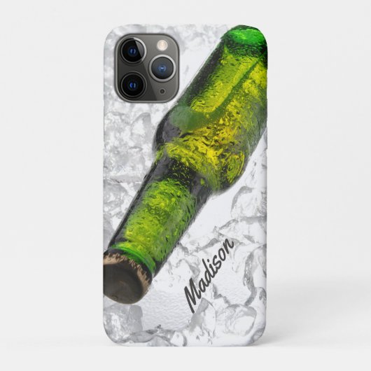 名前をカスタムするビアオンアイスの電話ケース Case-Mate iPhoneケース (裏)