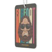 名前をカスタムするビッグフット カーエアーフレッシュナー (左)