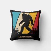 名前をカスタムするビッグフット クッション (正面)