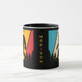 名前をカスタムするビッグフット マグカップ (中央)