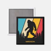 名前をカスタムするビッグフット マグネット (正面/裏面)