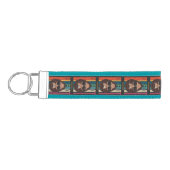 名前をカスタムするビッグフット リストバンドキーホルダー (鍵左)