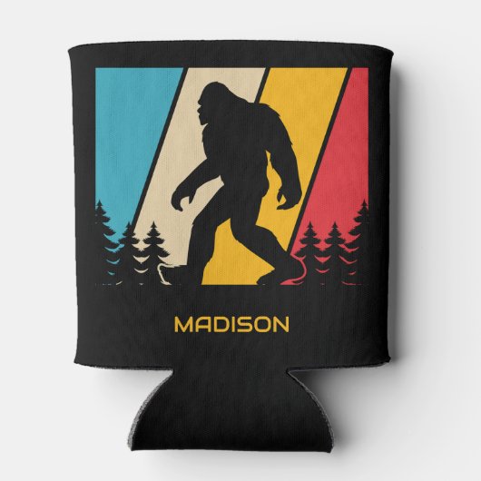 名前をカスタムするビッグフット 缶クーラー (裏面)