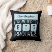 名前をカスタムするビッグブラザーブルー クッション (ブランケット)
