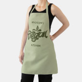 名前をカスタムするビーガン エプロン (インサイチュ)