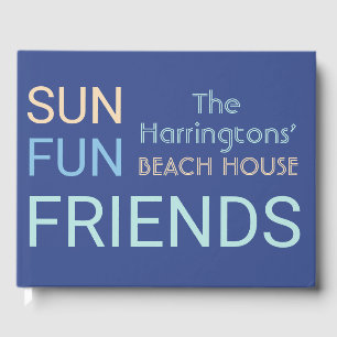 名前をカスタムするビーチハウスゲストハウス ゲストブック