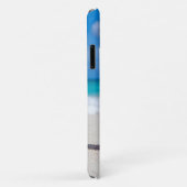 名前をカスタムするビーチ Case-Mate iPhoneケース (裏面/右)