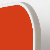 名前をカスタムするピックボールパドルストライプのレトロ ピックルボールラケット (左詳細)