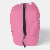 名前をカスタムするピンククラシックの車 ドップキット (右)