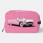 名前をカスタムするピンククラシックの車 ドップキット (裏面)