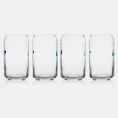 名前をカスタムするピーターうさぎ赤ちゃんシャワー ガラス缶 (左)