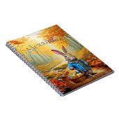 名前をカスタムするピーターザイースターバニー ノートブック (右側)