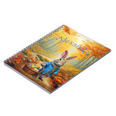 名前をカスタムするピーターザイースターバニー ノートブック (左側)