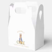 名前をカスタムするピーター1歳の誕生日ありがとう フェイバーボックス (オープン)