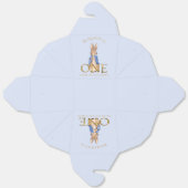 名前をカスタムするピーター1歳の誕生日ありがとう フェイバーボックス (見開き)