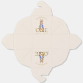 名前をカスタムするピーター1歳の誕生日ありがとう フェイバーボックス (見開き)