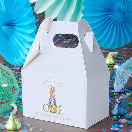 名前をカスタムするピーター1歳の誕生日ありがとう フェイバーボックス